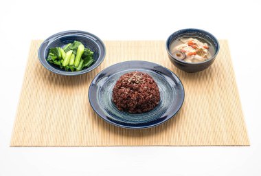 tavuk ve ot çorbası, Çince lahana berry pirinç