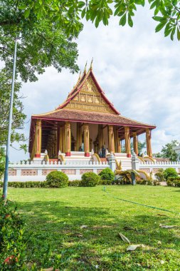 Haw Phra Kaew Tapınağı'nda güzel mimari