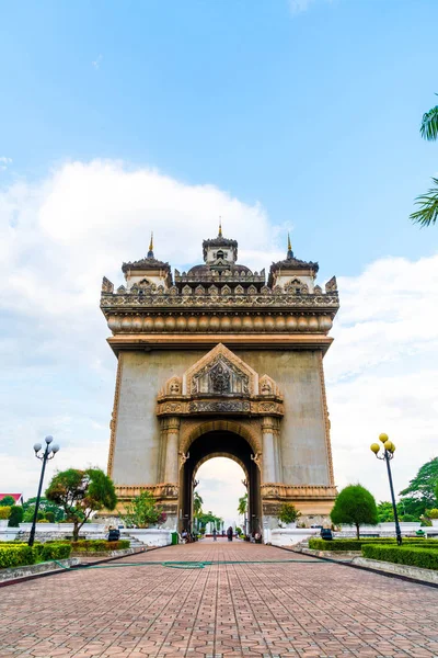 Patuxay anıt Vientiane, Laos.