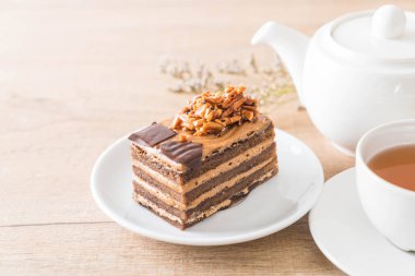 Kahveli kurabiye kek