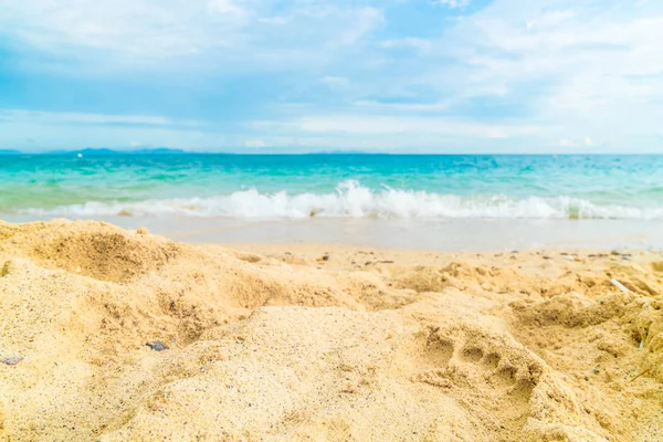 güzel tropikal plaj ve deniz manzara