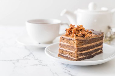 Kahveli kurabiye kek