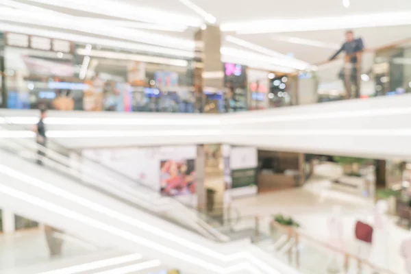 Abstract blur retail store in luxury shopping mall — Stock Photo, Image