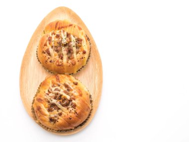 jambon salata ve kurutulmuş domuz topuz