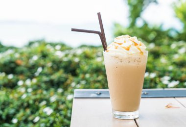 buzlu kapuçino kahve