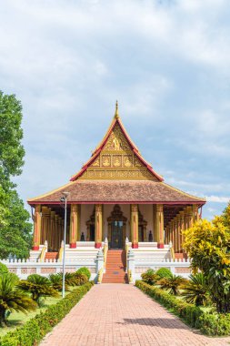 Haw Phra Kaew Tapınağı'nda güzel mimari