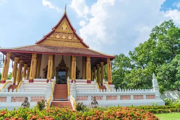 Haw Phra Kaew Tapınağı'nda güzel mimari