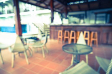otel restoranında soyut bulanıklık