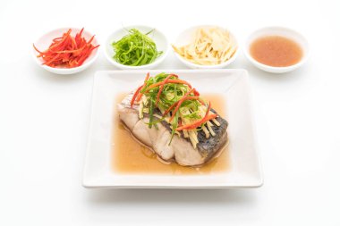 soya sosu Snapper balık buğulama