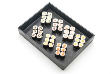 karışık sushi maki - Japon gıda tarzı
