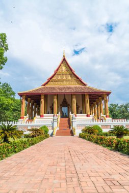 Haw Phra Kaew Tapınağı'nda güzel mimari