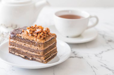 Kahveli kurabiye kek