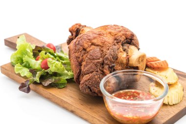 Gevrek domuz knuckle veya Alman domuz Hocks