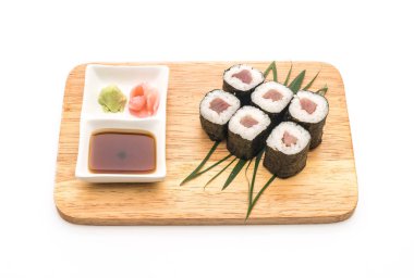  Red snapper maki sushi-Japon gıda tarzı