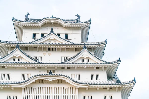 Castello Himeji nella prefettura di Hyogo, Giappone, patrimonio mondiale dell'UNESCO — Foto Stock