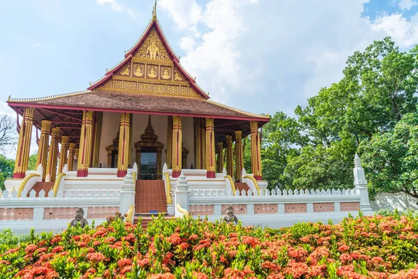 Haw Phra Kaew Tapınağı'nda güzel mimari