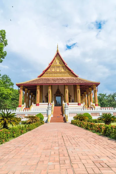 Haw Phra Kaew Tapınağı'nda güzel mimari