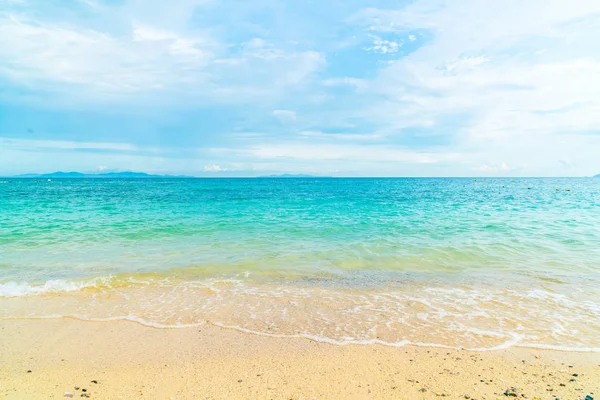 güzel tropikal plaj ve deniz manzara