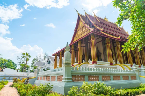 Haw Phra Kaew Tapınağı'nda güzel mimari