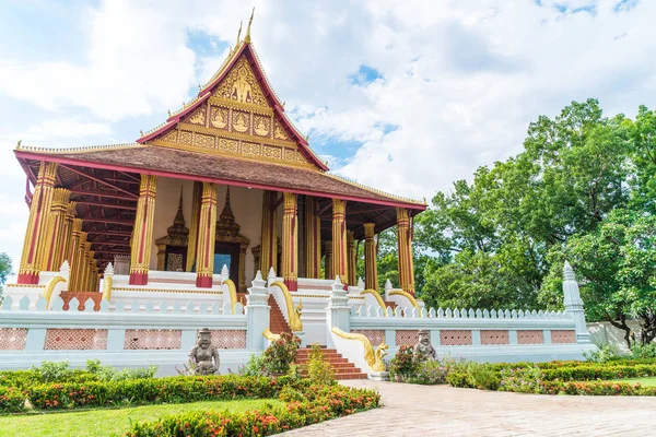 Haw Phra Kaew Tapınağı'nda güzel mimari