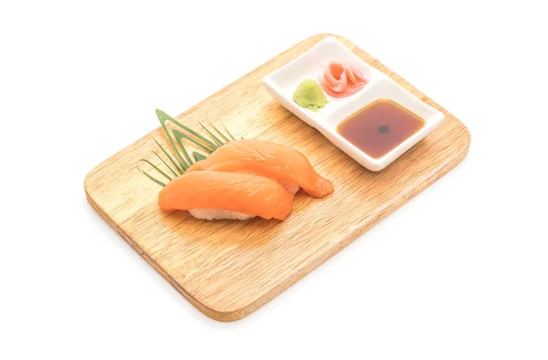 Salmon nigiri sushi - japanese food style — Stock Photo, Image