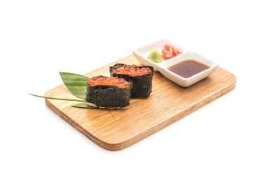 Somon Karaca nigiri suşi - Japon gıda tarzı