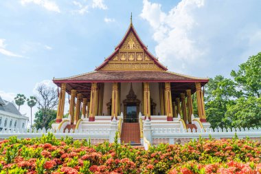 Haw Phra Kaew Tapınağı'nda güzel mimari