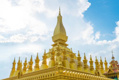 Güzel mimari Pha o Luang, Vientiane, Laos.