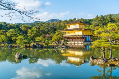 Kinkakuji Tapınağı (altın köşk güzel mimari)