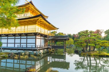 Kinkakuji Tapınağı (altın köşk güzel mimari)