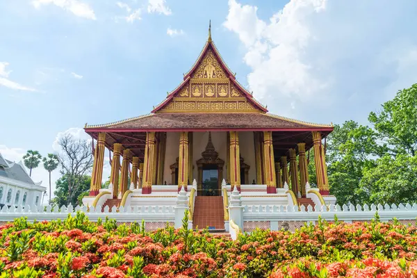 Haw Phra Kaew Tapınağı'nda güzel mimari