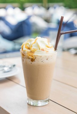 buzlu kapuçino kahve