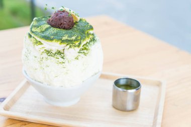 yeşil çay bingsu