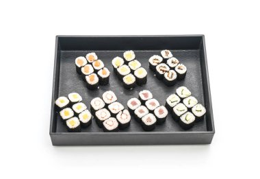 karışık sushi maki - Japon gıda tarzı