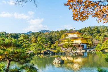 Kinkakuji Tapınağı (altın köşk güzel mimari)