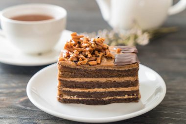 Kahveli kurabiye kek