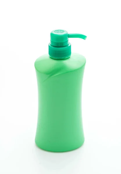 Sampon vagy a haj kondicionáló üveg — Stock Fotó
