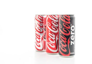 Bangkok, Tayland - 22 Mayıs 2017: Coca-Cola gazlı yumuşak olduğunu