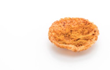 rendelenmiş domuz pirinç kraker ile kurutulmuş