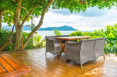 açık veranda sandalye