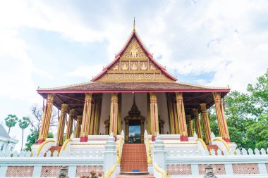 Haw Phra Kaew Tapınağı'nda güzel mimari