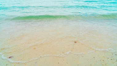 güzel tropikal plaj ve deniz manzara