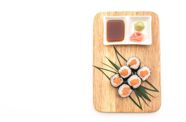 三文鱼寿司寿司日本食物风格 — 图库照片