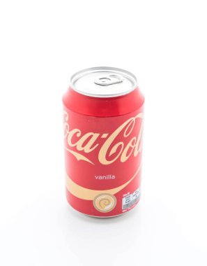 Bangkok, Tayland - 4 Nisan 2017: Coca Cola vanilya ayırabilirsiniz