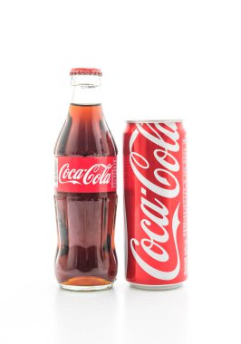 Bangkok, Tayland - 22 Mayıs 2017: Coca-Cola gazlı yumuşak olduğunu