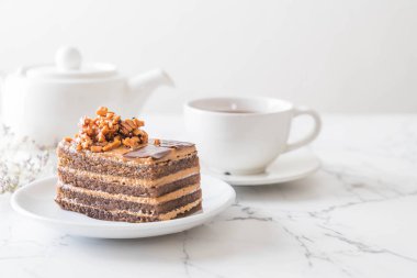 Kahveli kurabiye kek