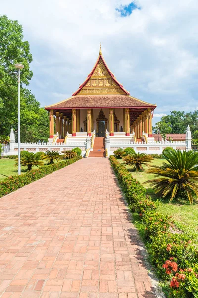 Haw Phra Kaew Tapınağı'nda güzel mimari