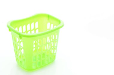 Yeşil plastik sepet