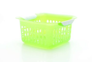 Yeşil plastik sepet