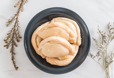 fasulye lezzet ile süt puf